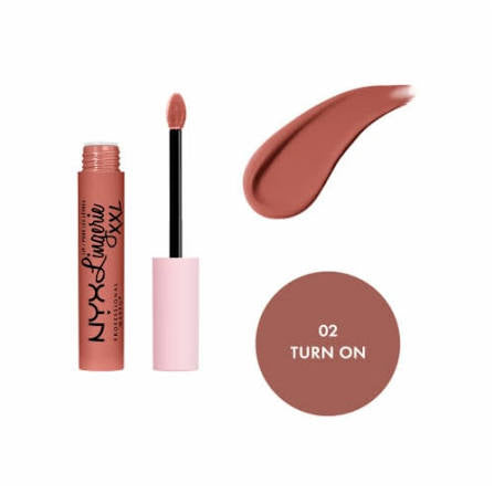 NYX Pro Makeup Lip Lingerie XXL Matte Liquid Lipstick Turn On
