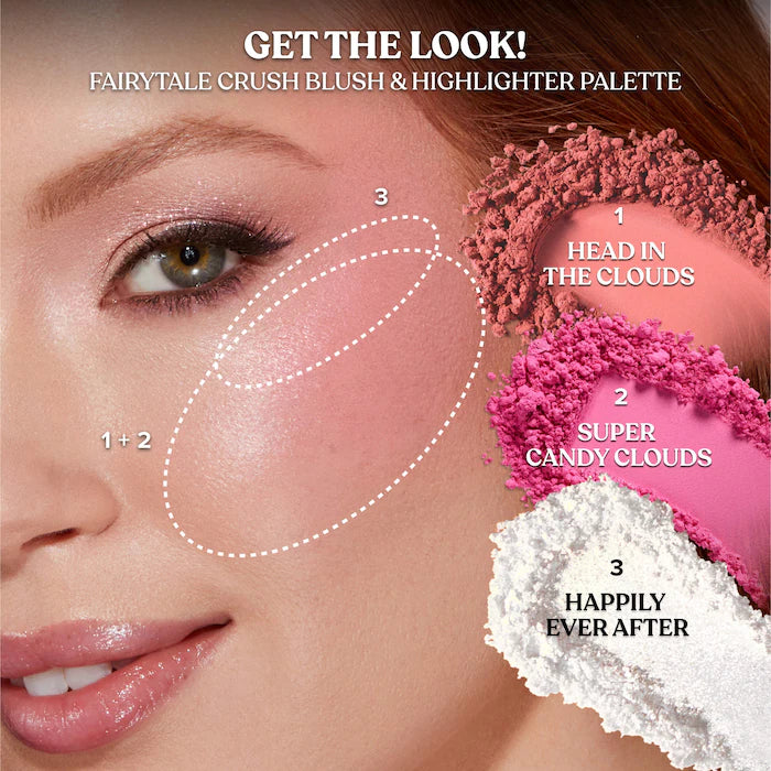 Too Faced
Fairytale Crush Blush & Highlighter Palette Makeup Set