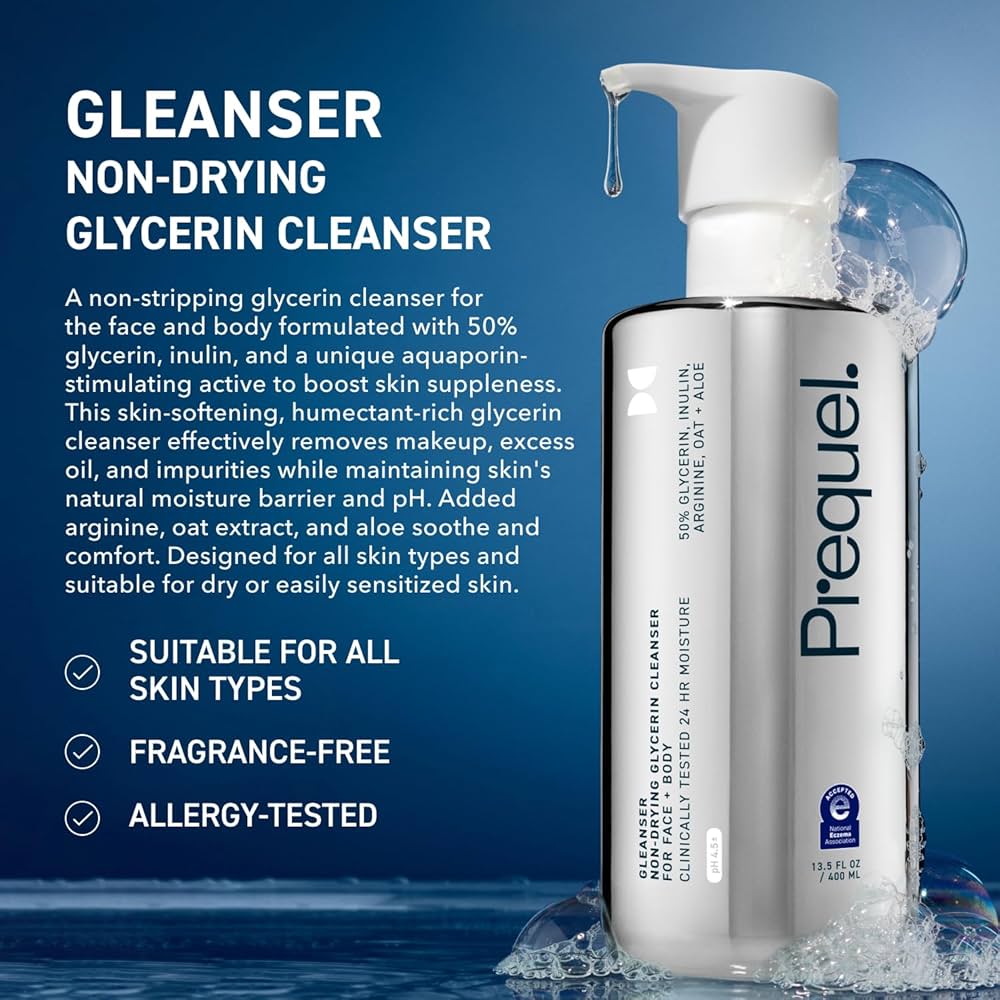 Prequel Gleanser Glycerin Cleanser 60ml