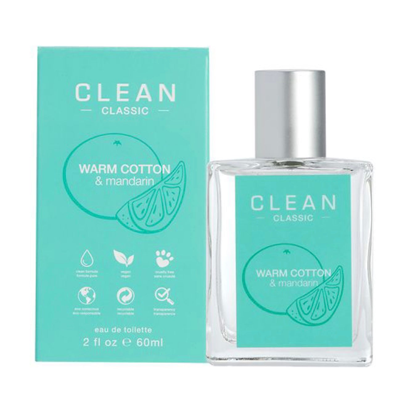 Clean classic Warm cotton and mandarin 60 ml (tester)