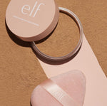 e.l.f. Halo Glow Powder Puff, Soft, Reusable Powder Puff For Applying Loose Or Pressed Powder