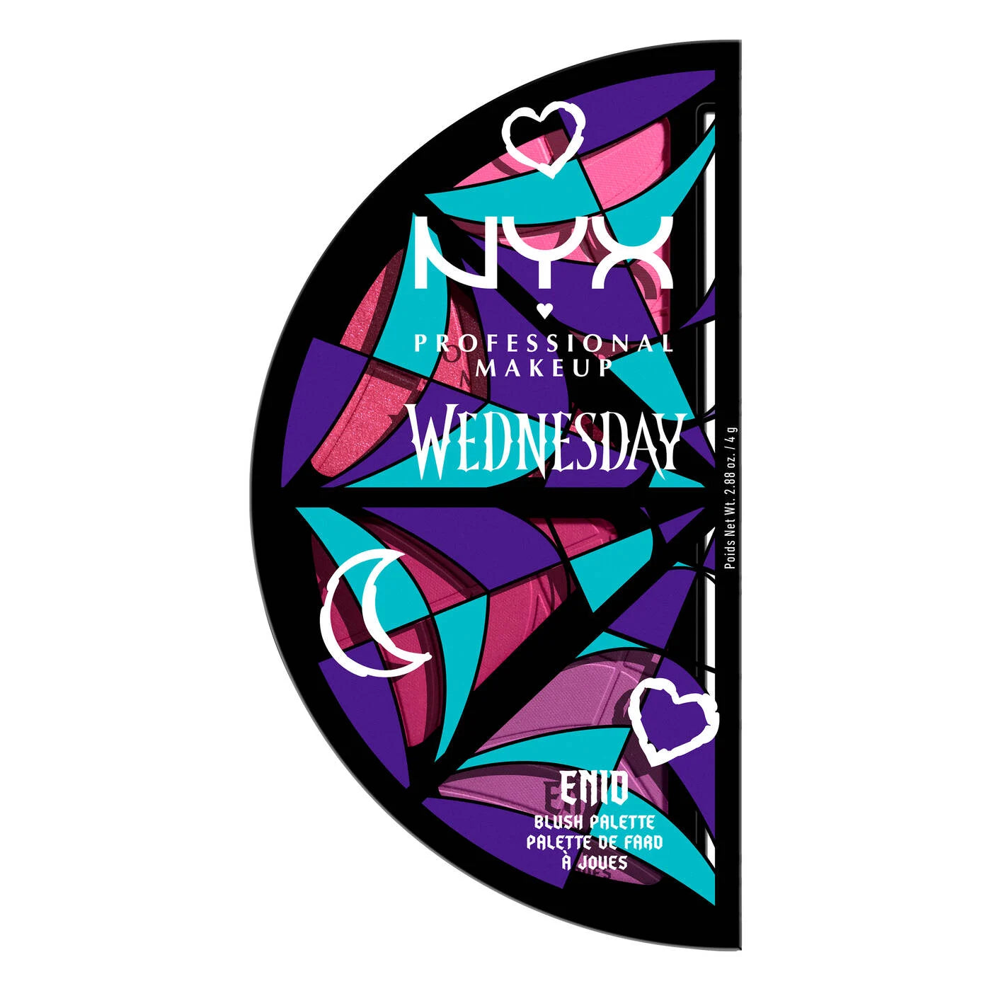 WEDNESDAY STAINED GLASS BLUSH PALETTE