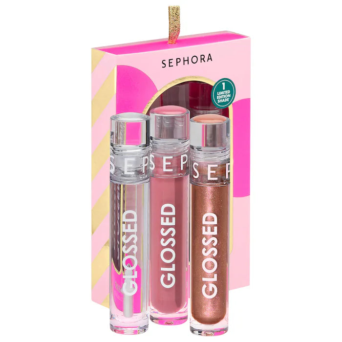 SEPHORA COLLECTION 
Glossed Lip Gloss Trio Gift Set