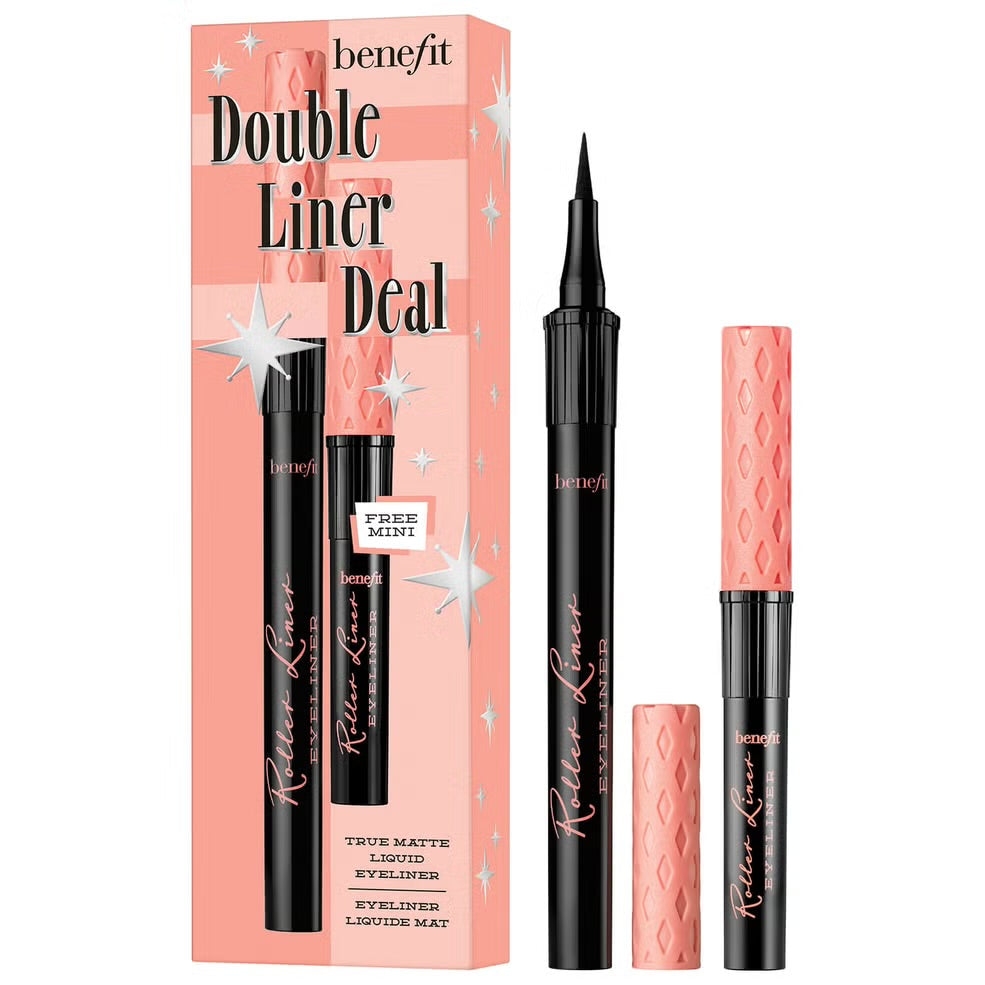 Benfit Double Liner Deal Roller Liner Liquid Eyeliner Duo Set