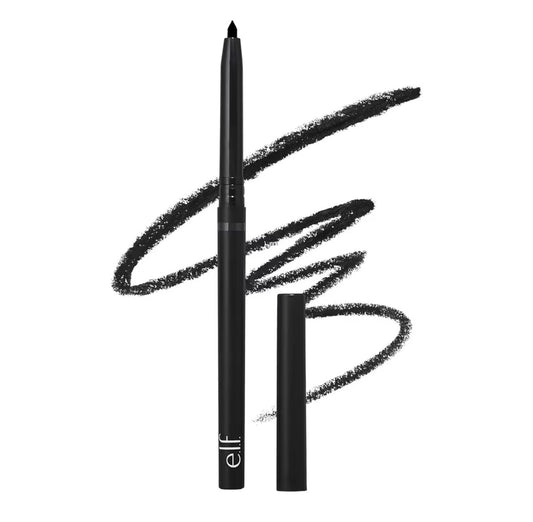 e.l.f. No Budge Retractable Eyeliner, Creamy, Ultra-Pigmented & Waterproof