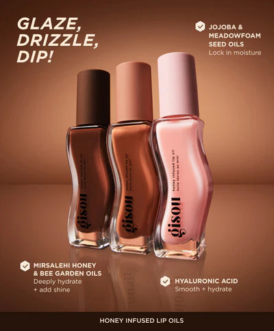 Gisou GLAZED LIPS TRIO