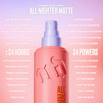Urban Decay 
All Nighter Waterproof Matte Setting Spray (new packaging)