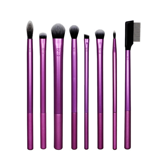 Real Techniques Everyday Eye Essentials 8 Piece Makeup Brush Set