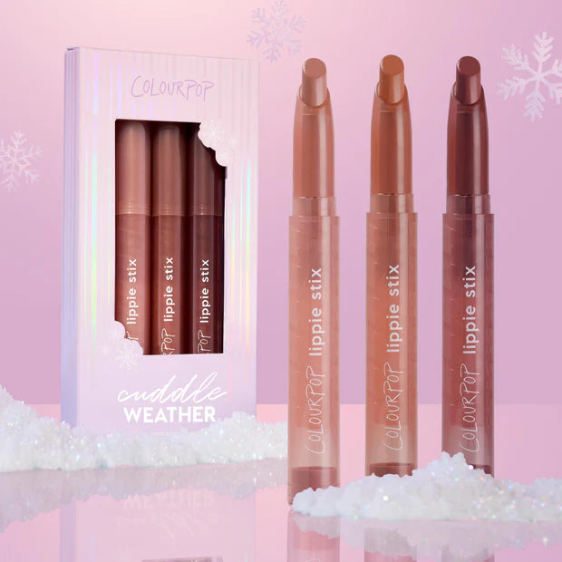 Colorpop Cuddle Weather
Nude lipstick kit