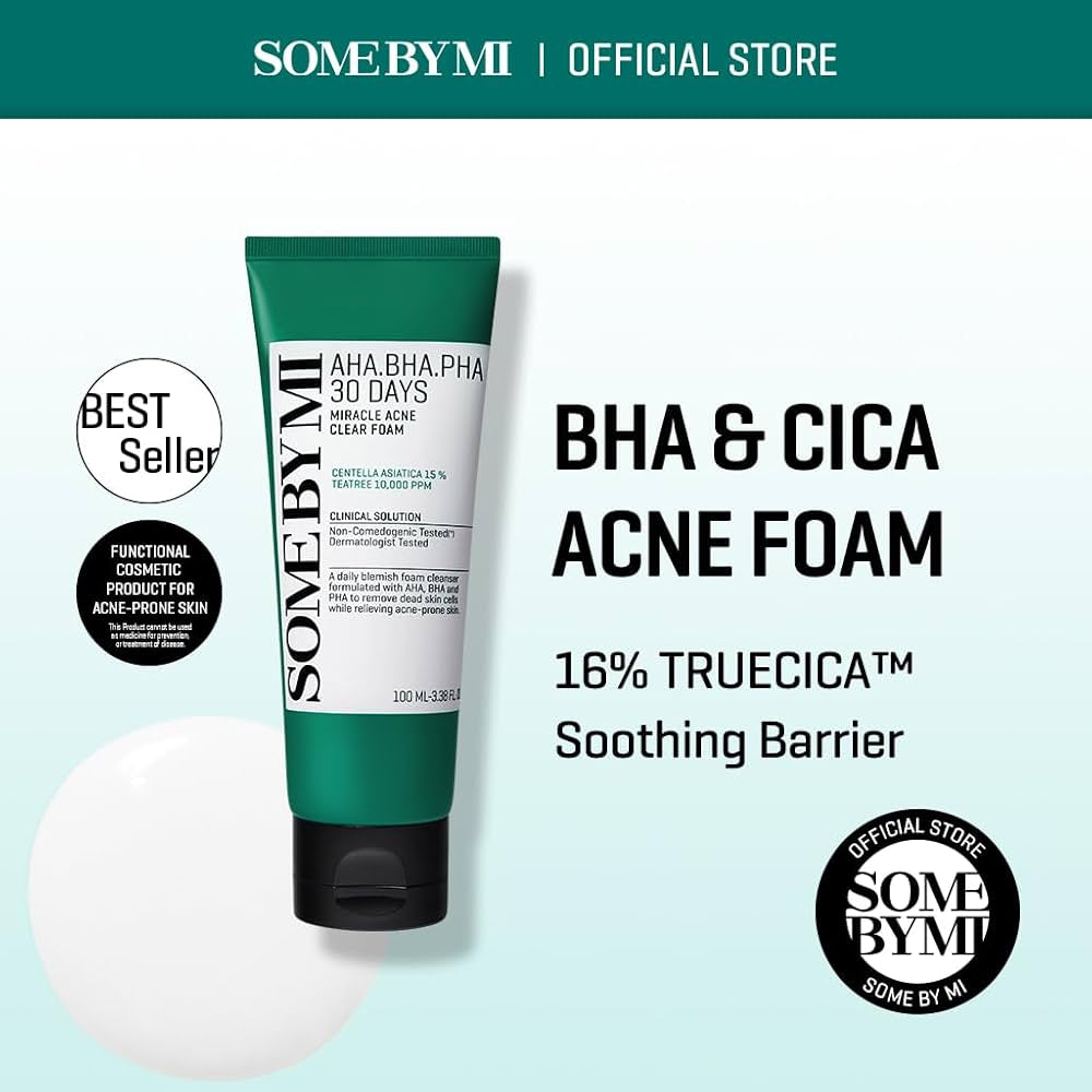 SOME BY MI AHA BHA PHA 30 Days Miracle Acne Clear Foam