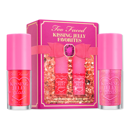 Too Faced Limited Edition Kissing Jelly Favorites Lip Gloss Set