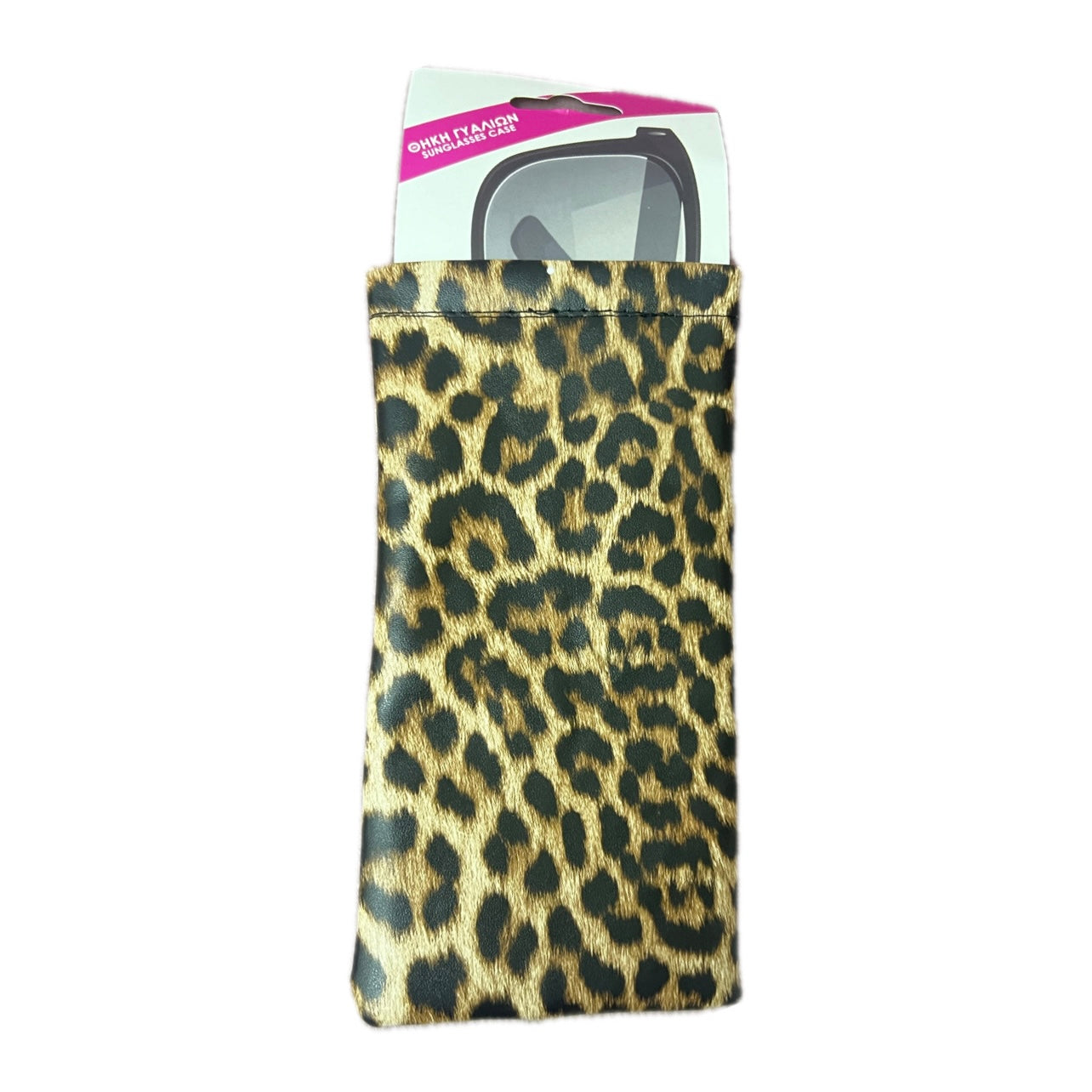 Sunglasses case "leopard"