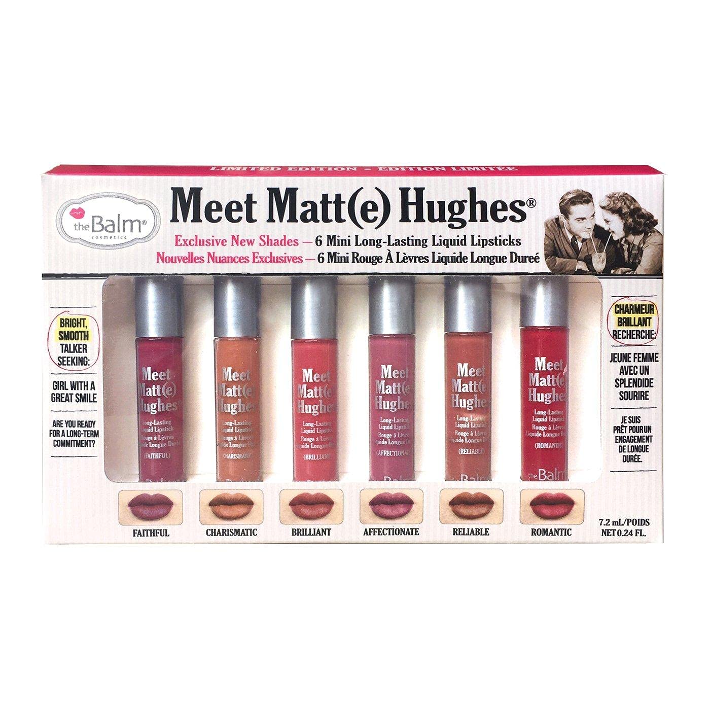 TheBalm Meet Matte MMH Hughes mini collection