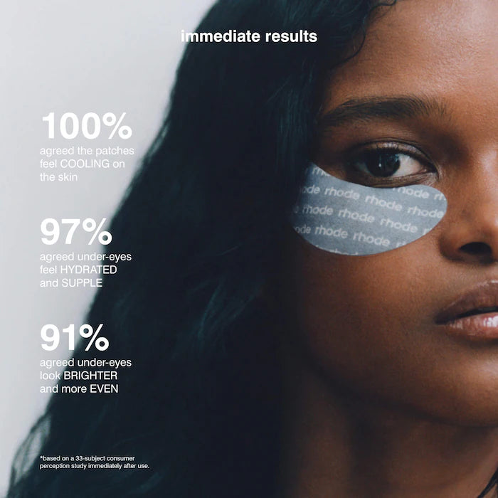 rhode 
Peptide Eye Prep Depuffing Eye Patches