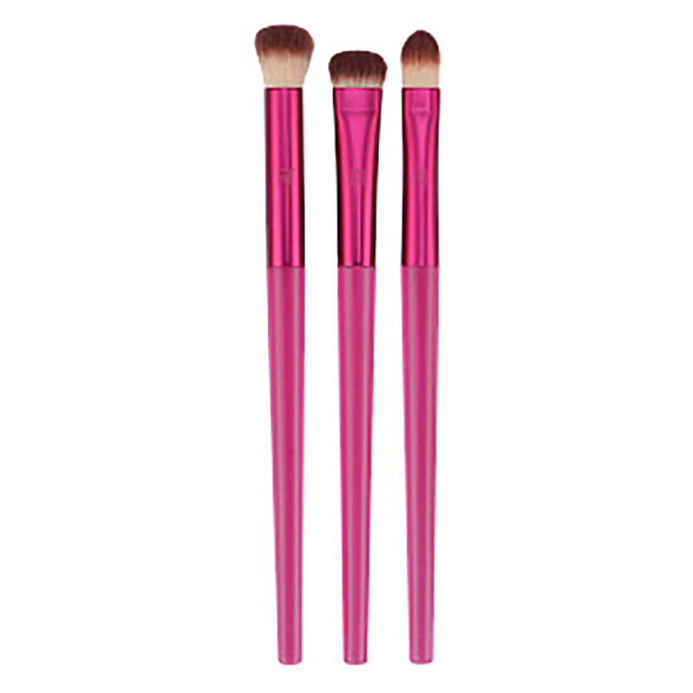 Real Techniques Cherry On Top MesmerEYES Brush Trio, 3 Piece Set