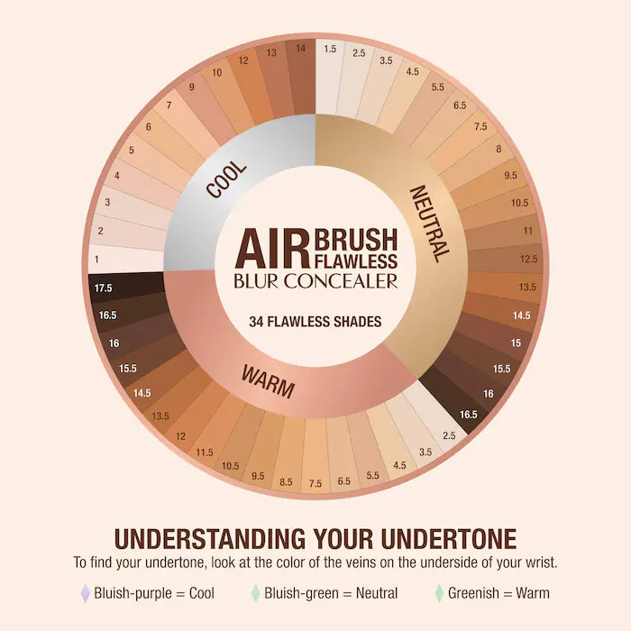 Charlotte Tilbury  Airbrush Flawless Crease-Proof Long-Wear Blur Concealer with Hyaluronic Acid