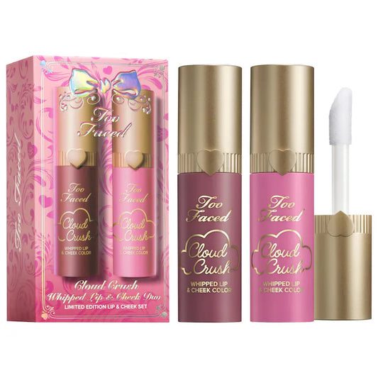 Too Faced 
Cloud Crush Whipped Lip & Cheek Duo Makeup Gift Set