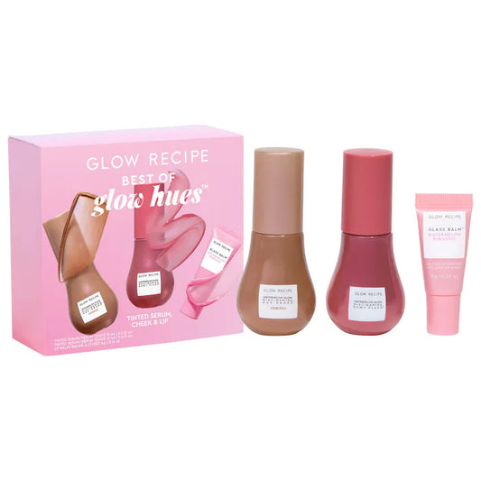 Glow Recipe 
Best of Glow Hues - Tinted Serum, Cheek & Lip Gift Set