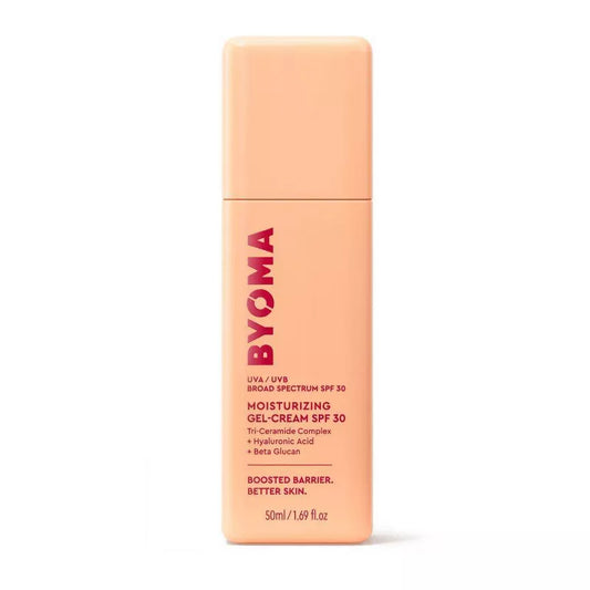 BYOMA Gel Face Moisturizer with SPF 30