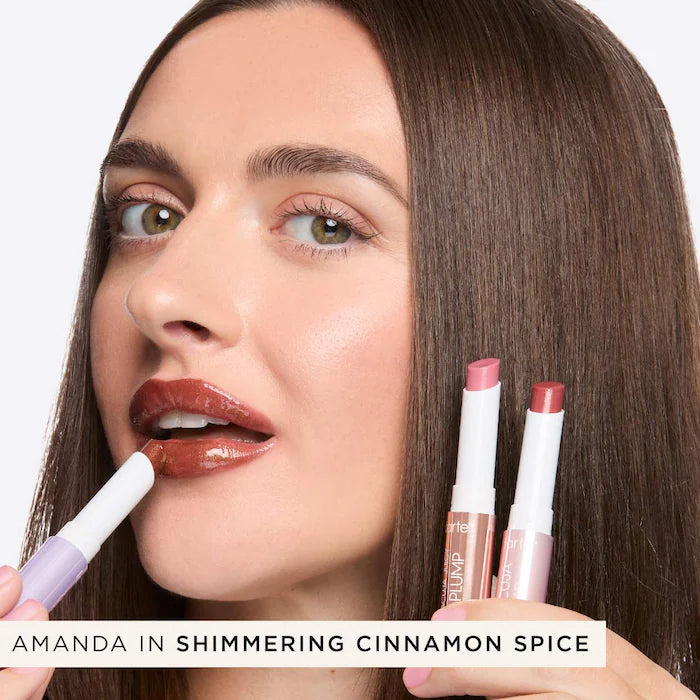 tarte 
mini maracuja juicy lip plump gloss & balm triple threat trio