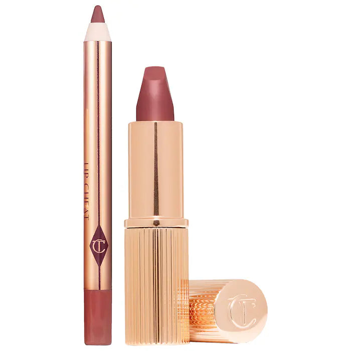 Charlotte Tilbury
Mini Pillow Talk Lipstick & Liner Set "pillow talk medium "