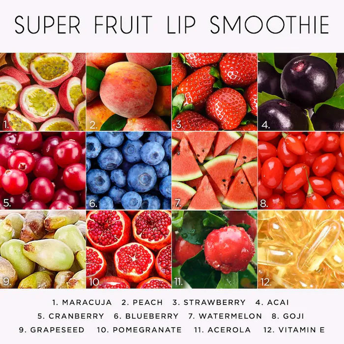 tarte 
mini maracuja juicy lip plump gloss & balm triple threat trio