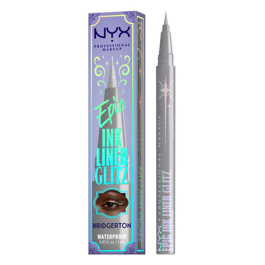 Nyx Bridgerton Royal Epic Ink Glitz Liquid Liner