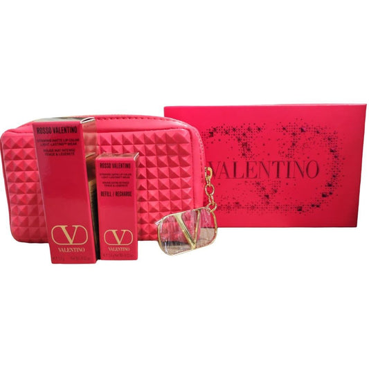 Valentino Limited Edition Lipstick Duo with Signature Pouch