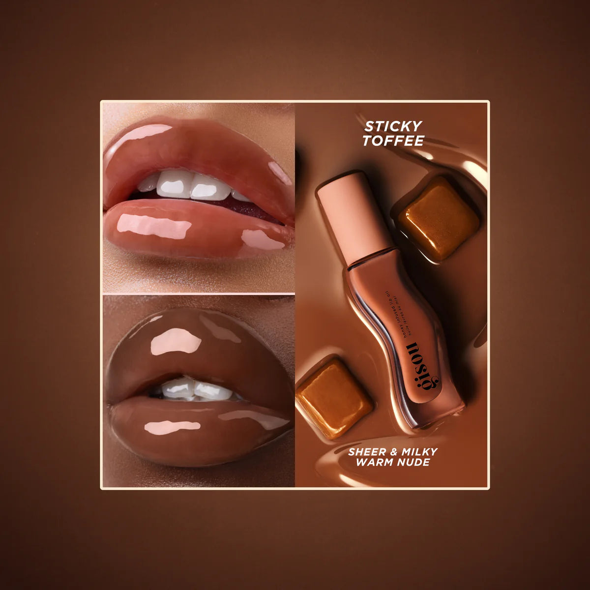 Gisou GLAZED LIPS TRIO