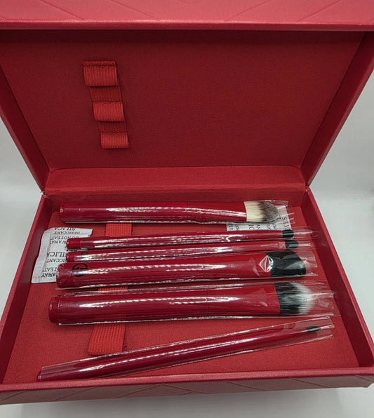 Armani Beauty Red Brush Set 6 piece