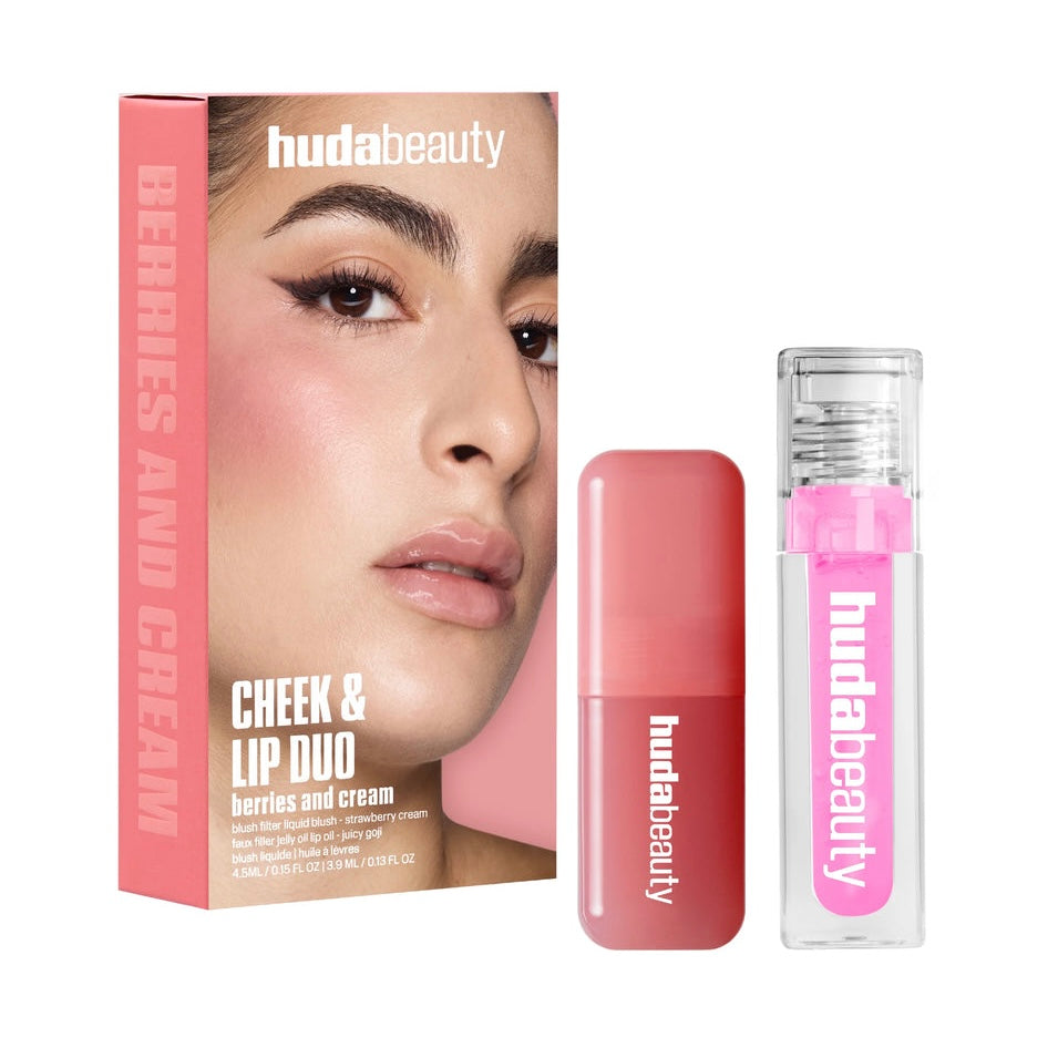 Huda beauty CHEEK & LIP DUO BERRIES AND CREAM