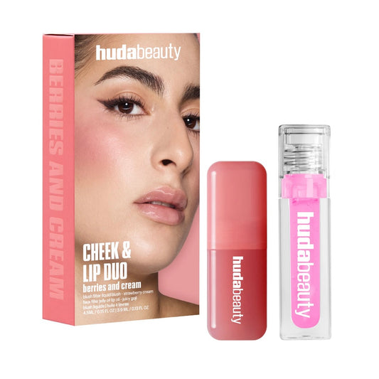 Huda beauty CHEEK & LIP DUO BERRIES AND CREAM