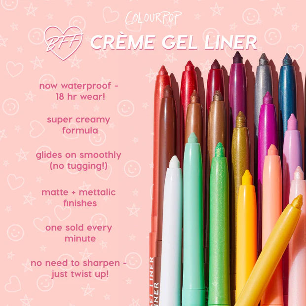Colourpop BFF Crème Gel Liner Vault