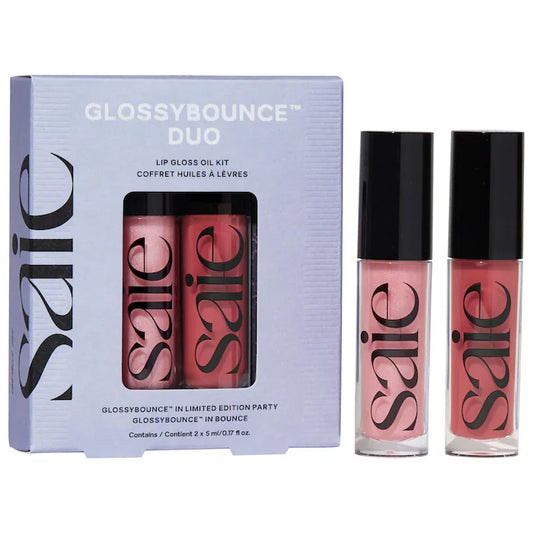 Saie 
Glossybounce™ Lip Gloss-Oil Duo Gift Set