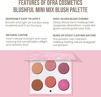 OFRA Cosmetics Blushful Mini Mix Blush Palette