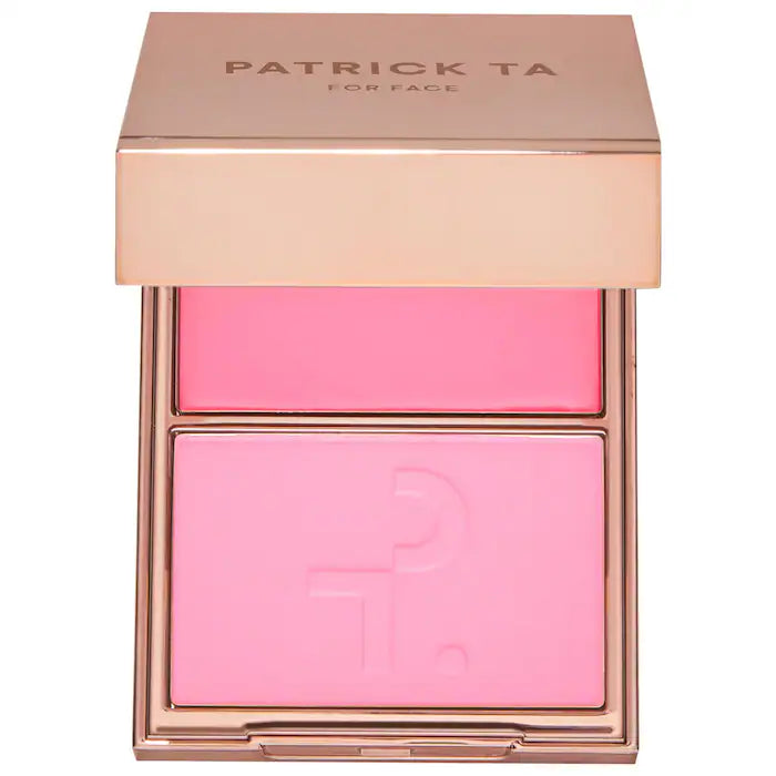 PatrickTa MAJOR HEADLINES DOUBLE-TAKE CRÈME & POWDER BLUSH DUO