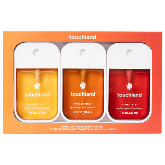 Touchland 
Limited Edition Power Mist Hydrating Hand Sanitizer Seasonal Trio Set