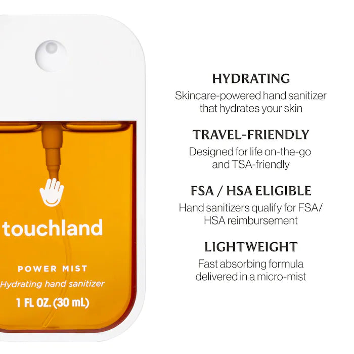 Touchland 
Limited Edition Power Mist Hydrating Hand Sanitizer Seasonal Trio Set