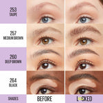 Maybelline Super Lock Brow Glue: Clear & Tinted Brow Gel