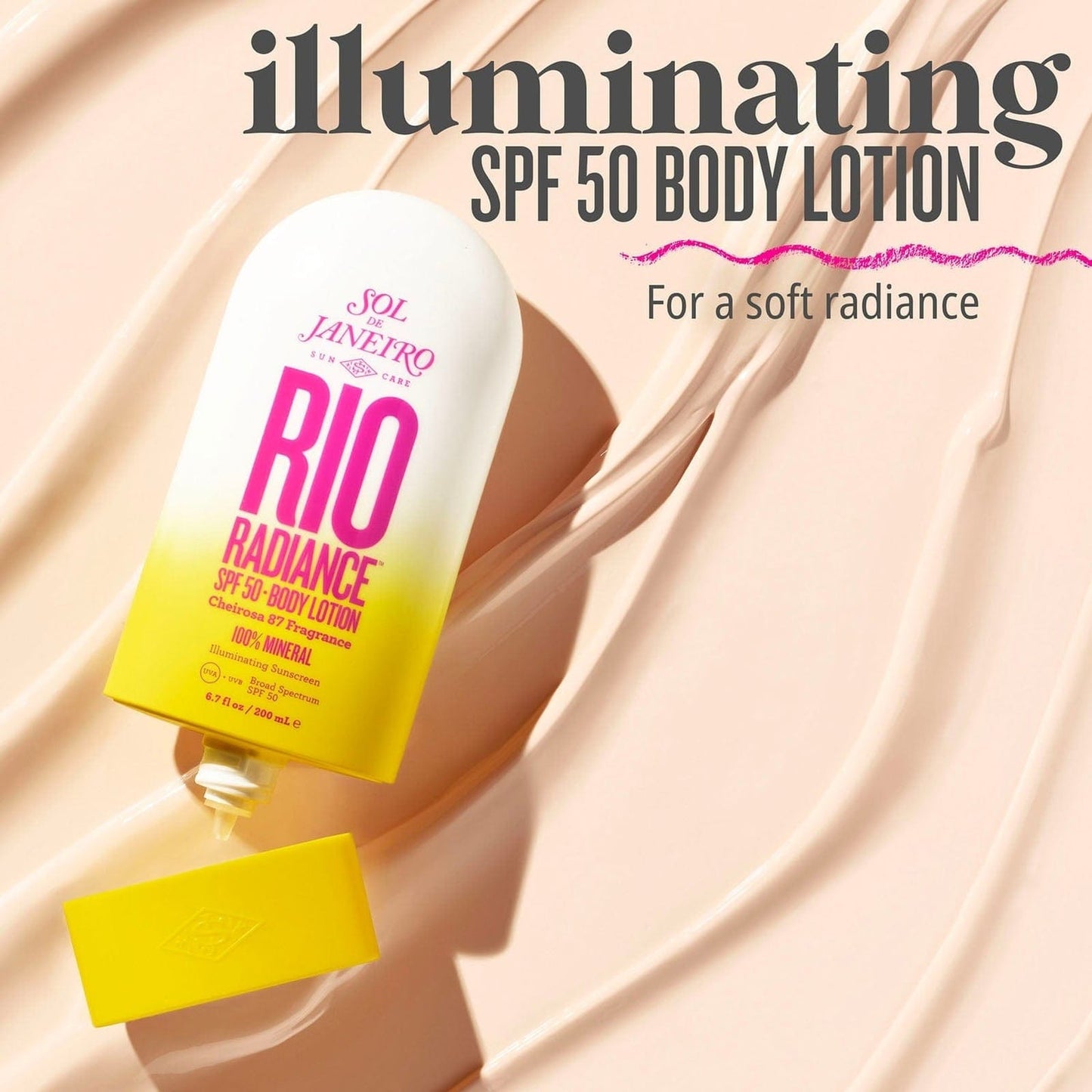 Sol de Janeiro Rio Radiance SPF 50 Mineral Body Lotion with Sunscreen