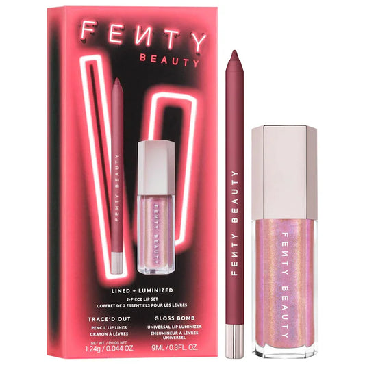 Fenty Beauty by Rihanna 
Lined + Luminized 2-Piece Lip Set