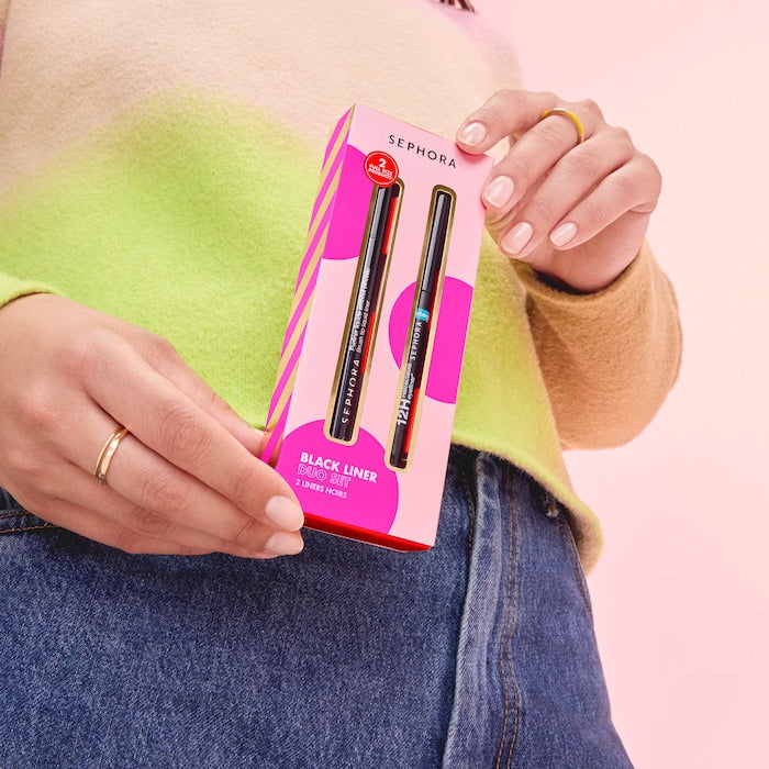 SEPHORA COLLECTION 
Black Eyeliner Duo Gift Set