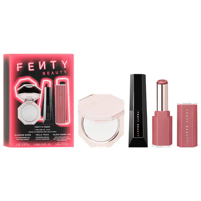 Fenty Beauty by Rihanna 
Fenty's Finest 3-Piece Face, Eye + Lip Kit