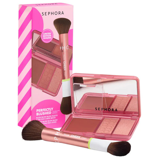SEPHORA COLLECTION 
Perfectly Blushed Makeup Blush and Brush Set