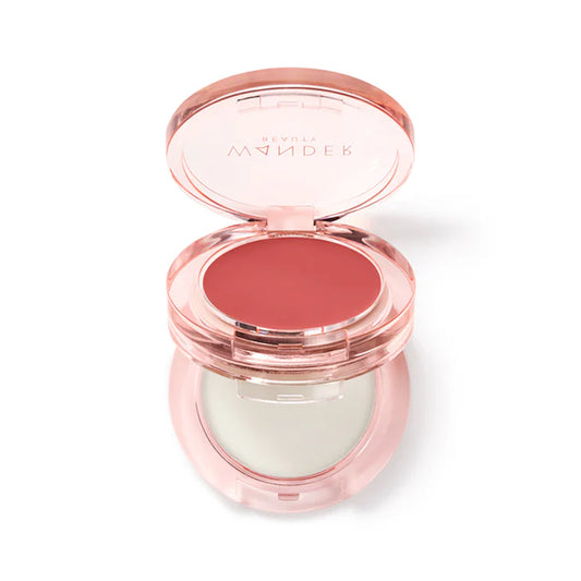 Wander beauty Double Date Lip and Cheek - Suite Talker/Swipe (nude peach/clear)