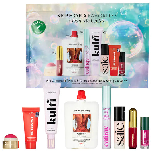 Sephora Favorites 
Clean Me Up Kit Makeup Value Set