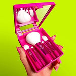 Real Techniques Vivid Escape Glow-To-Go Travel Makeup brush set