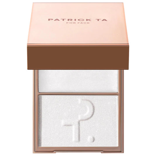 PATRICK TA 
Major Glow Creme & Powder Light Reflecting Translucent Highlighter Duo