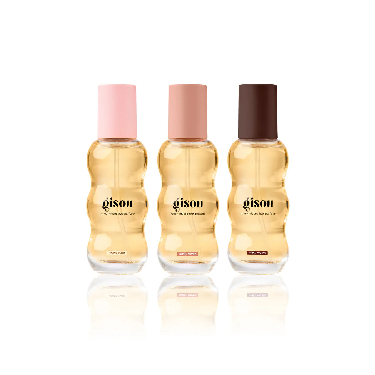Gisou GLAZED SCENTS TRIO BUNDLE