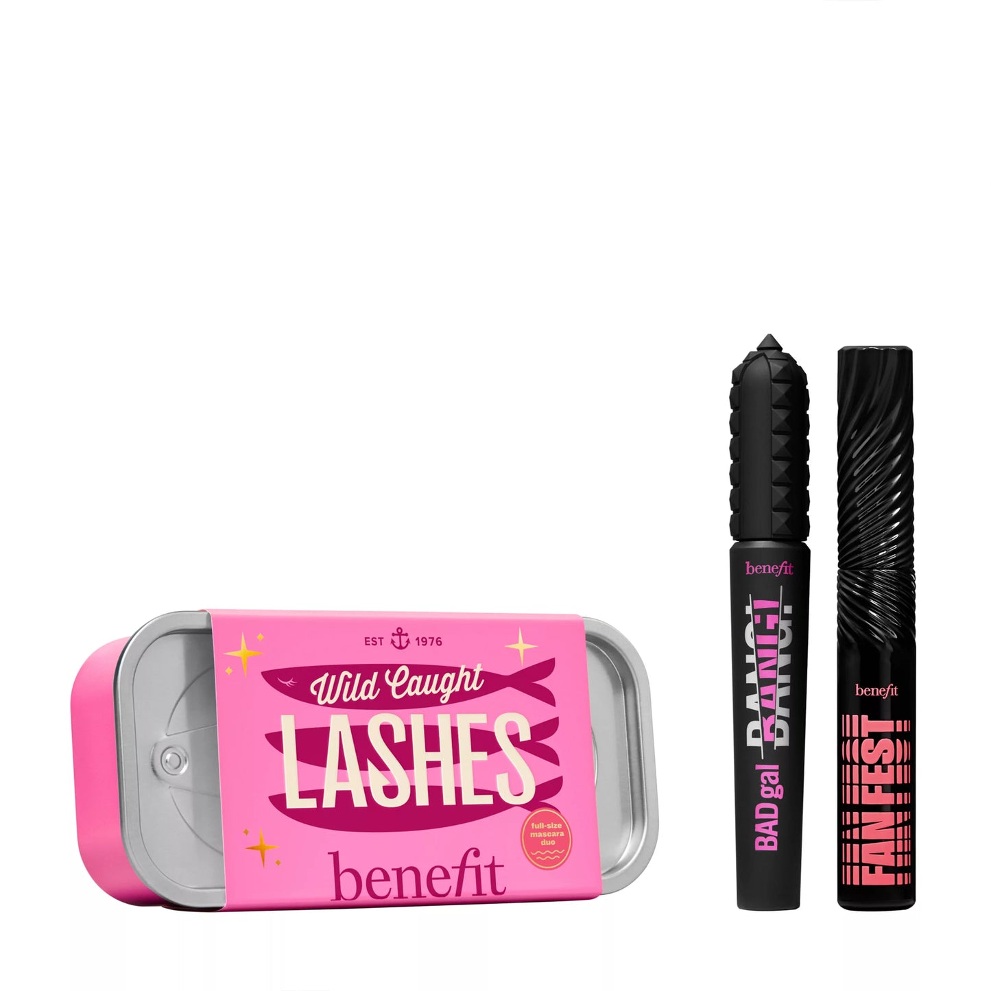 enefit Wild Caught Lashes Badgal Bang! and Fan Fest Mascara Duo